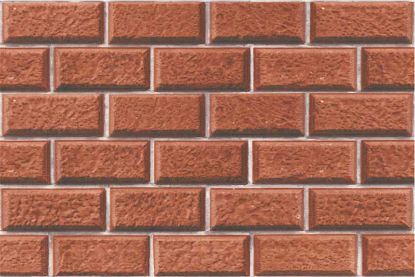 Picture of Kajaria: Ceramics Digital Matt Red Brick Stone : 30x45cm