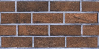 Picture of Kajaria: Ceramics Stone Kraft Matt Brickvilla Rust: 30x60cm