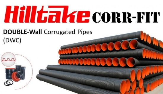 Picture of HILLTAKE: SN8 DWC NS Pipe: 4inch