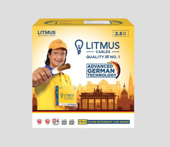 Picture of LITMUS: FRLS Wire 2.5mm: Yellow