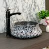 Picture of TOYO: Art Basin 370X370X150MM: Black Texture (Double Finish)
