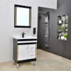 Picture of TOYO: Bathroom Vanity 610X460MM: White, Black & Golden