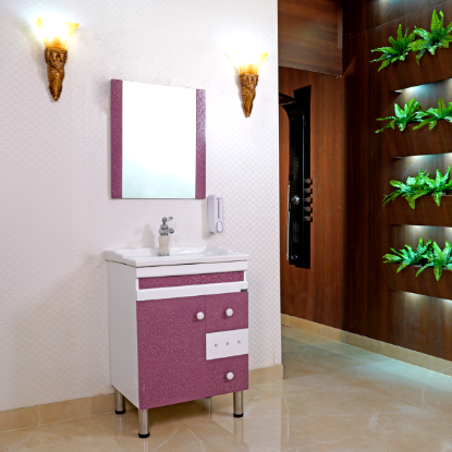 Picture of TOYO: Bathroom Vanity 610X460MM: Purple Texture