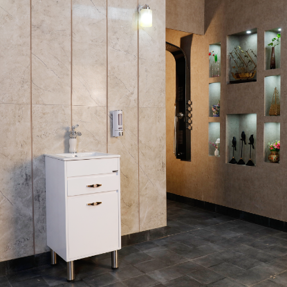 Picture of TOYO: Bathroom Vanity 425X425MM: Full White, Full Ivory